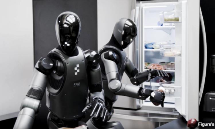 **: Helix, Figure AI, robótica humanoide, inteligência artificial, comandos de voz, robôs domésticos, Visão-Linguagem-Ação, Brett Adcock, aprendizado de máquina, tarefas complexas.